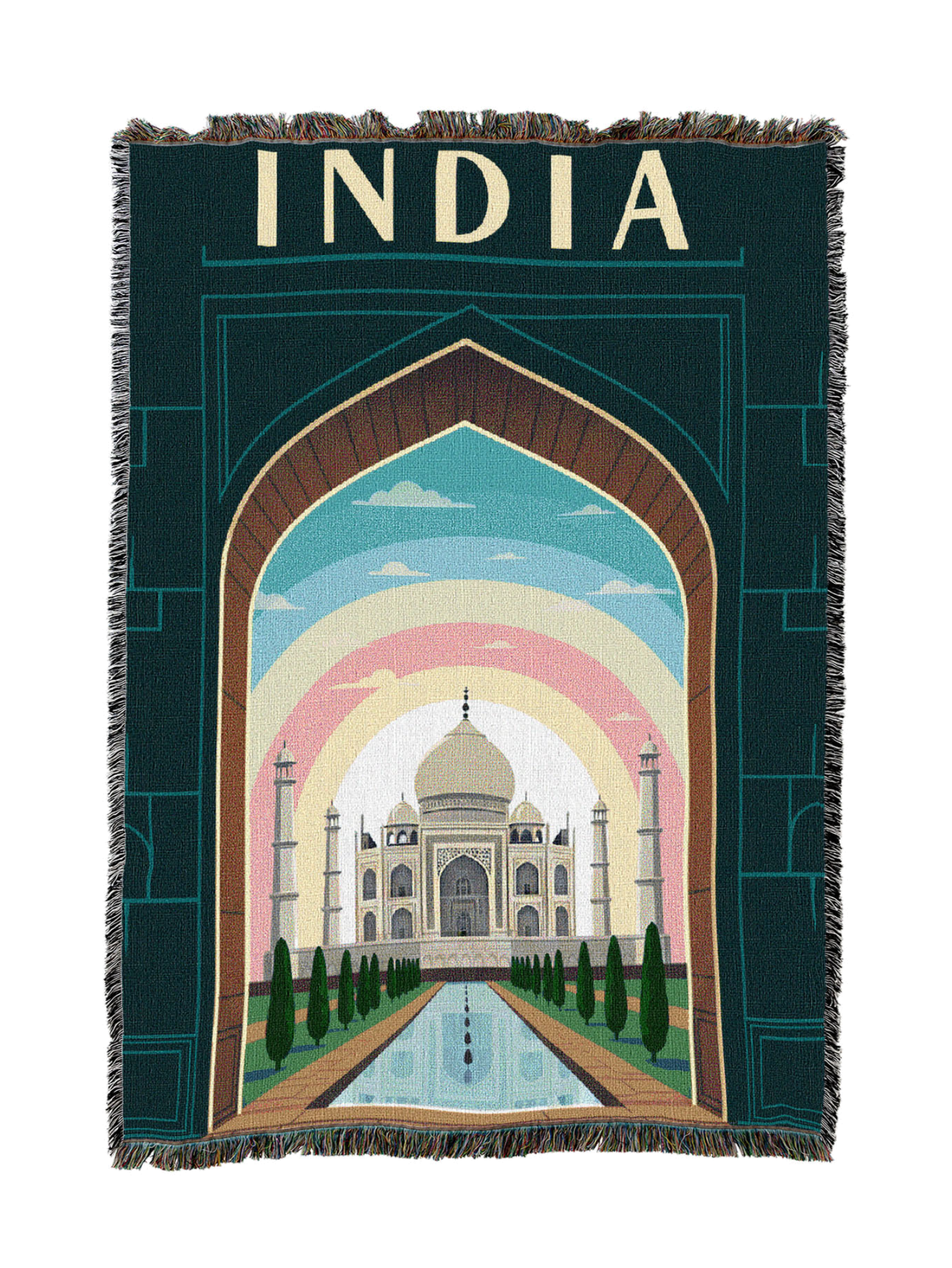 India Travel Blanket