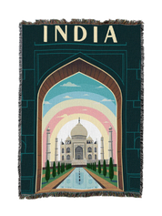 India Travel Blanket