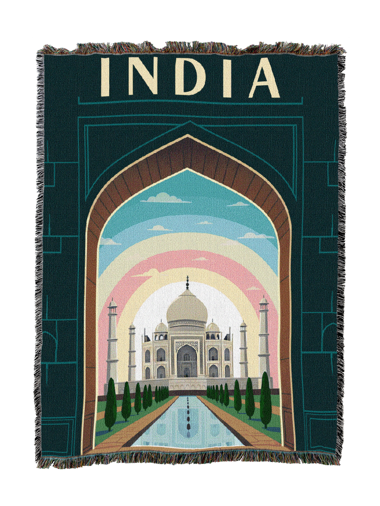 India Travel Blanket