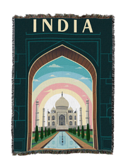 India Travel Blanket