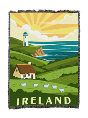 Ireland Travel Blanket
