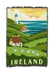 Ireland Travel Blanket