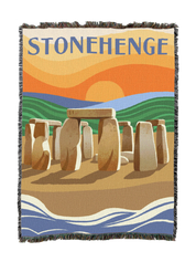Stonehenge Travel Blanket