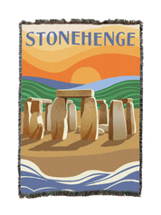 Stonehenge Travel Blanket