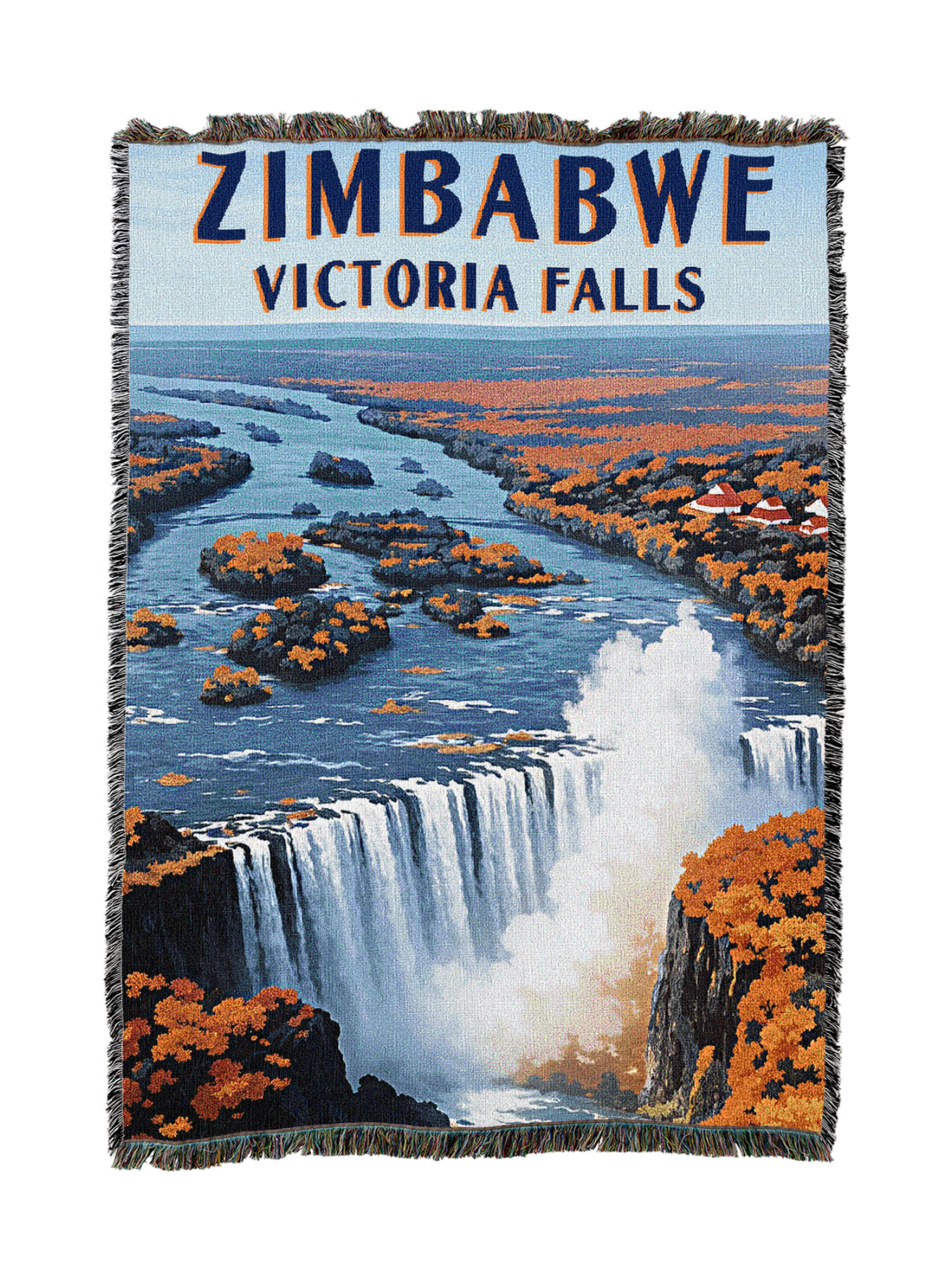 Zimbabwe Travel Blanket
