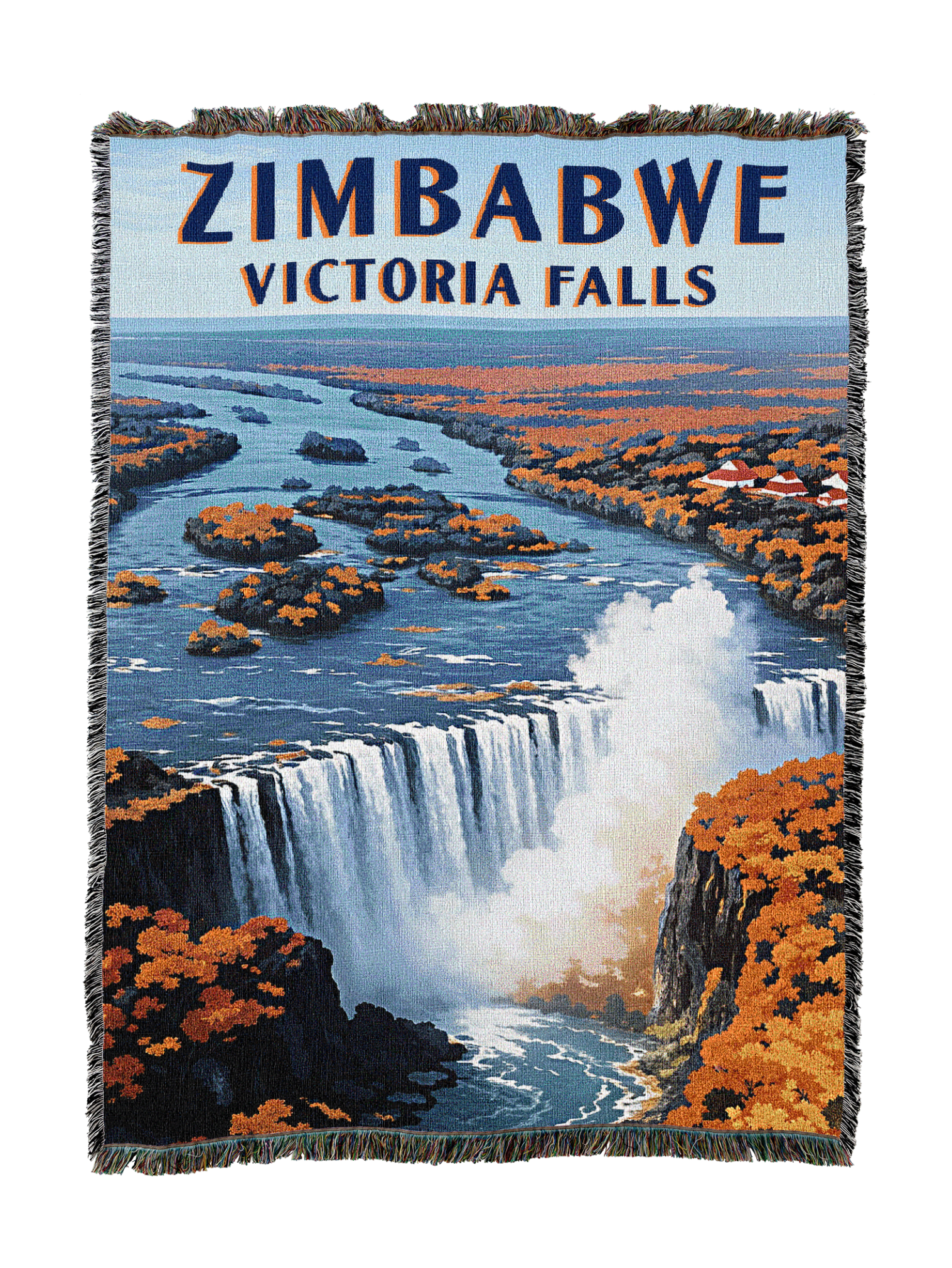 Zimbabwe Travel Blanket