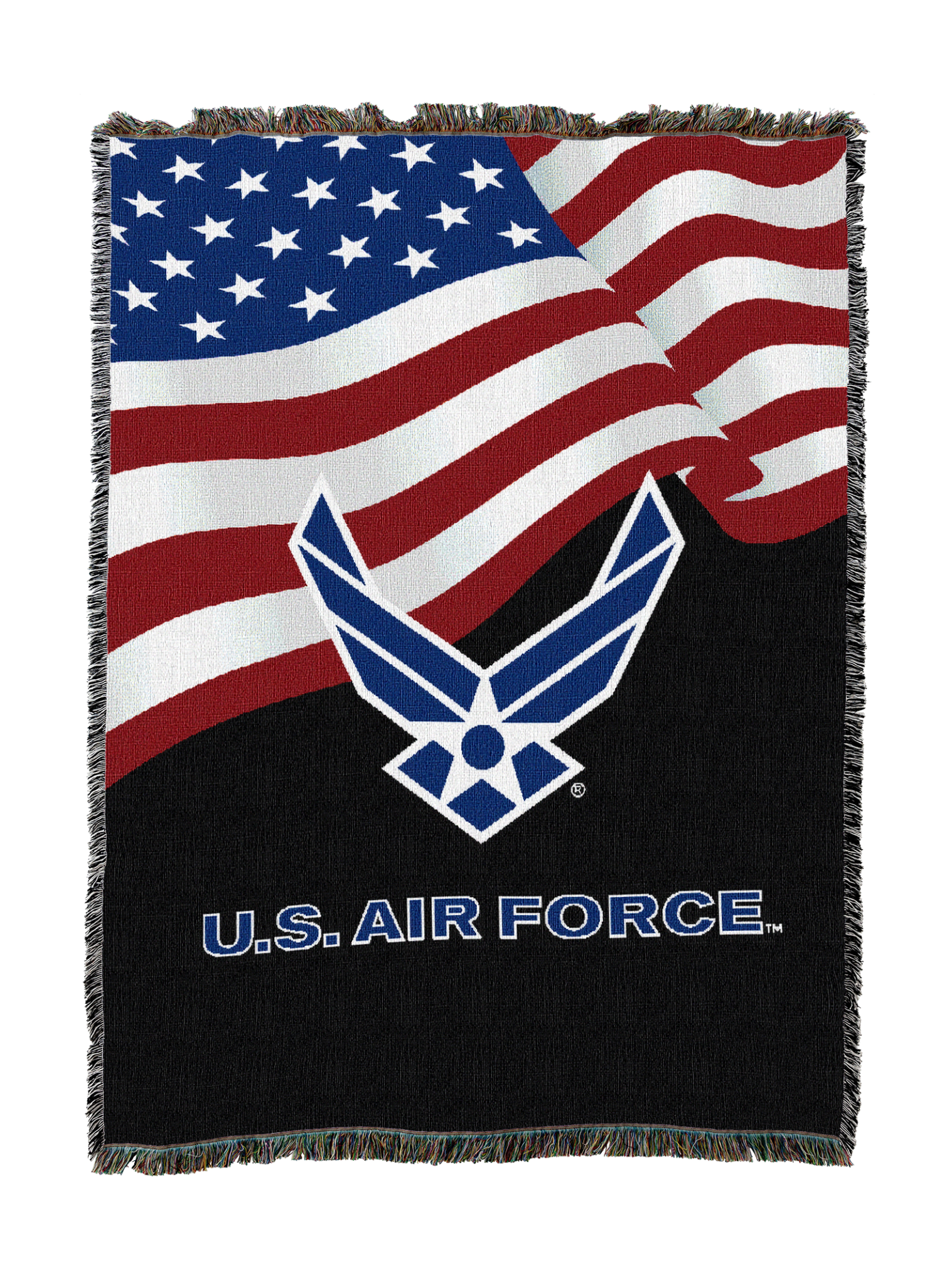 Airforce Waving Flag Blanket