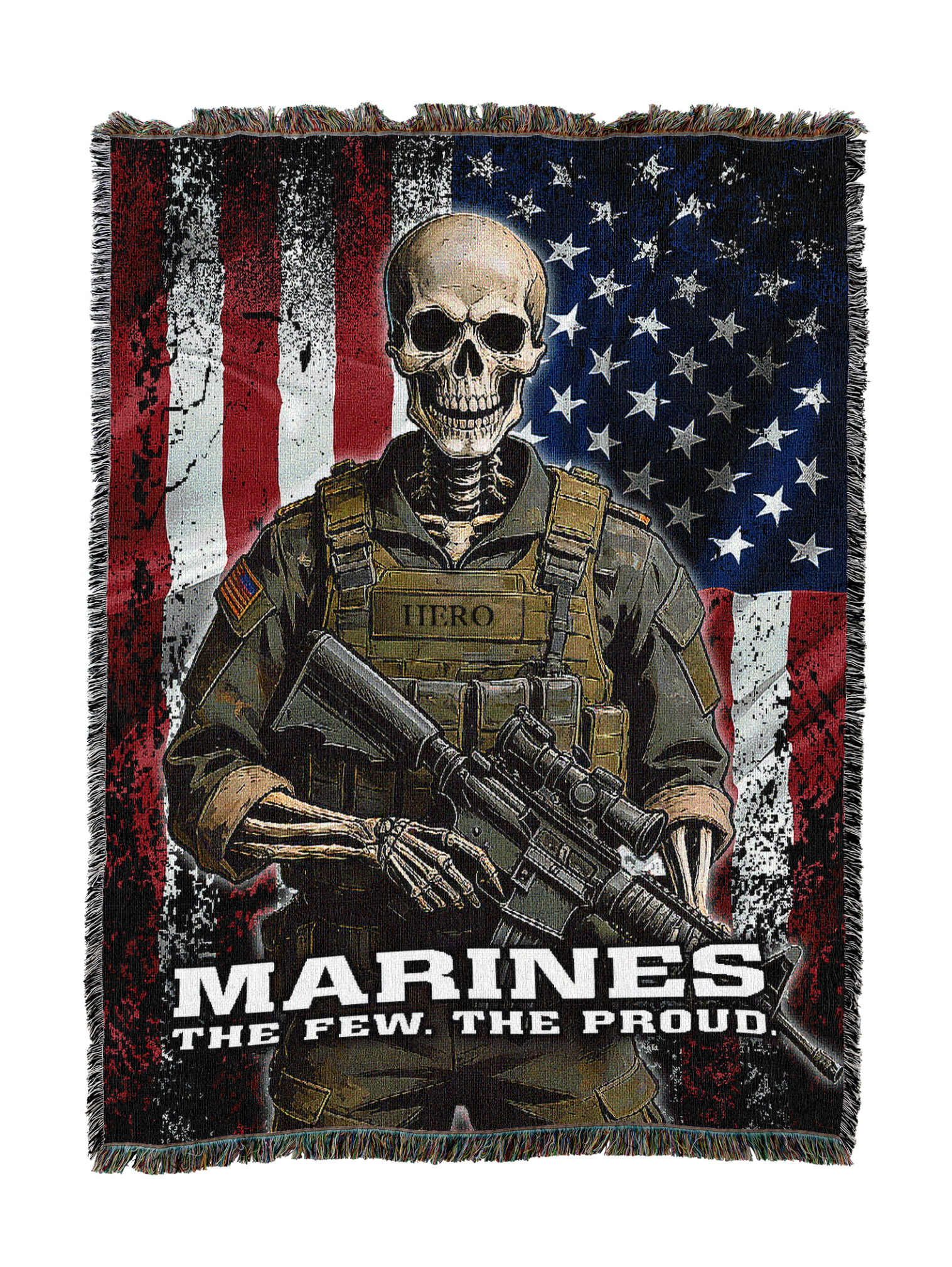 Always Marines Slogan Blanket