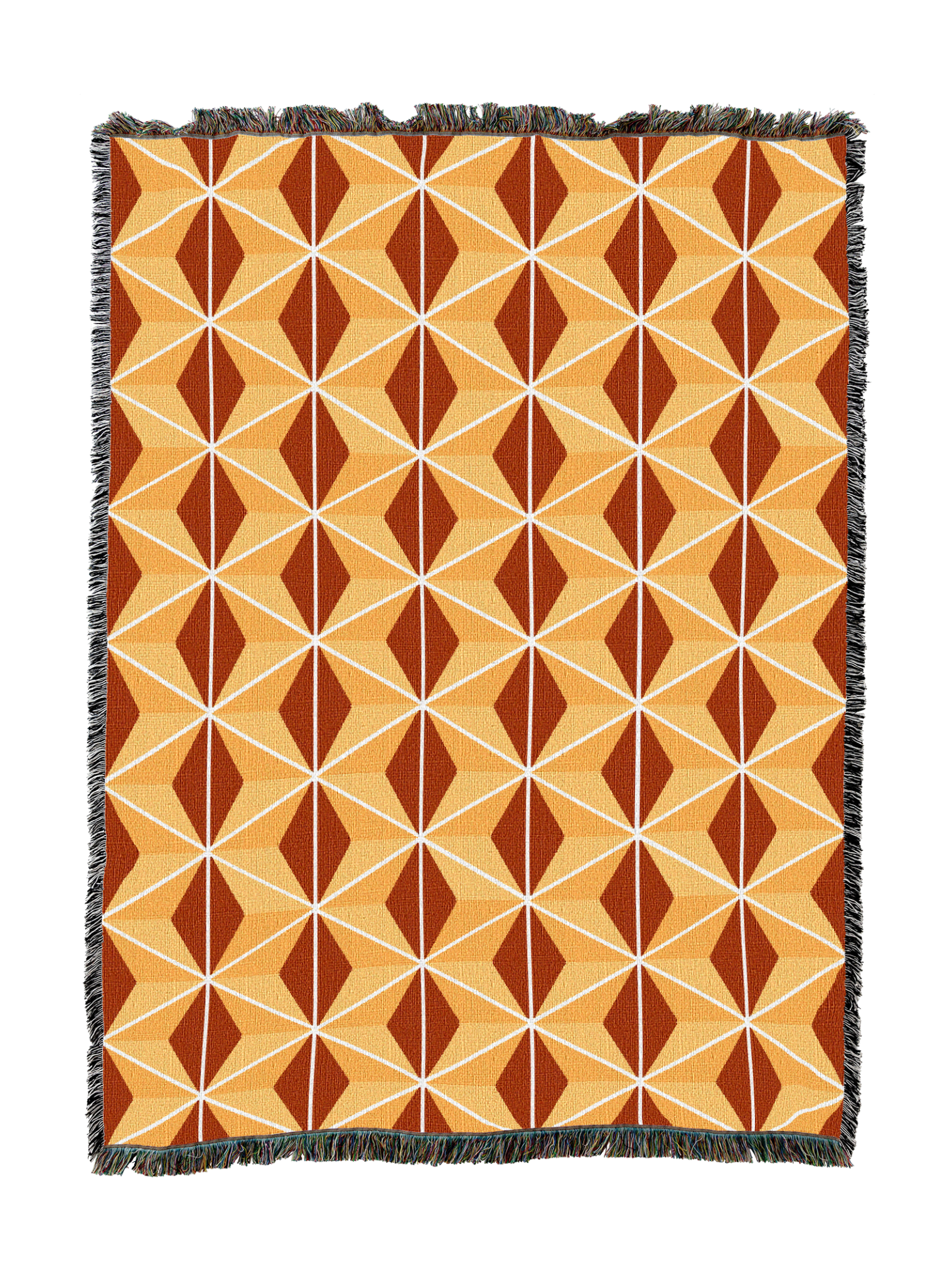 Retro Diamonds Blanket