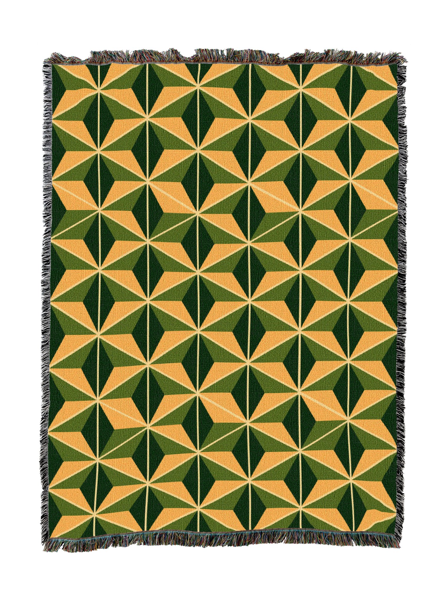 Retro Diamonds Blanket