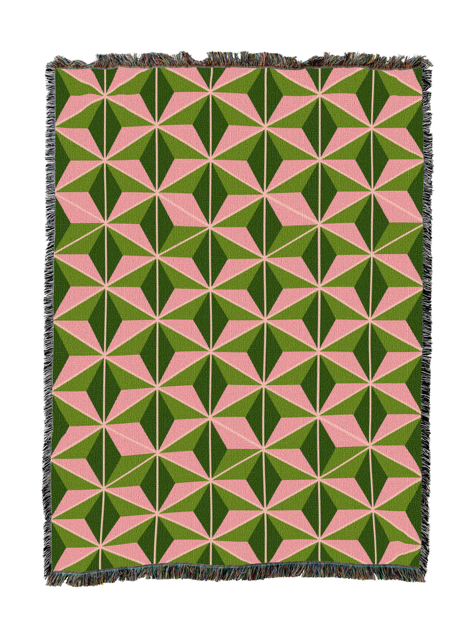 Retro Diamonds Blanket