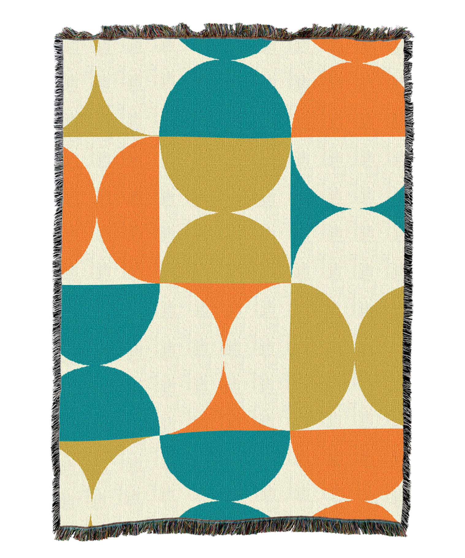 Bauhaus Shapes Blanket