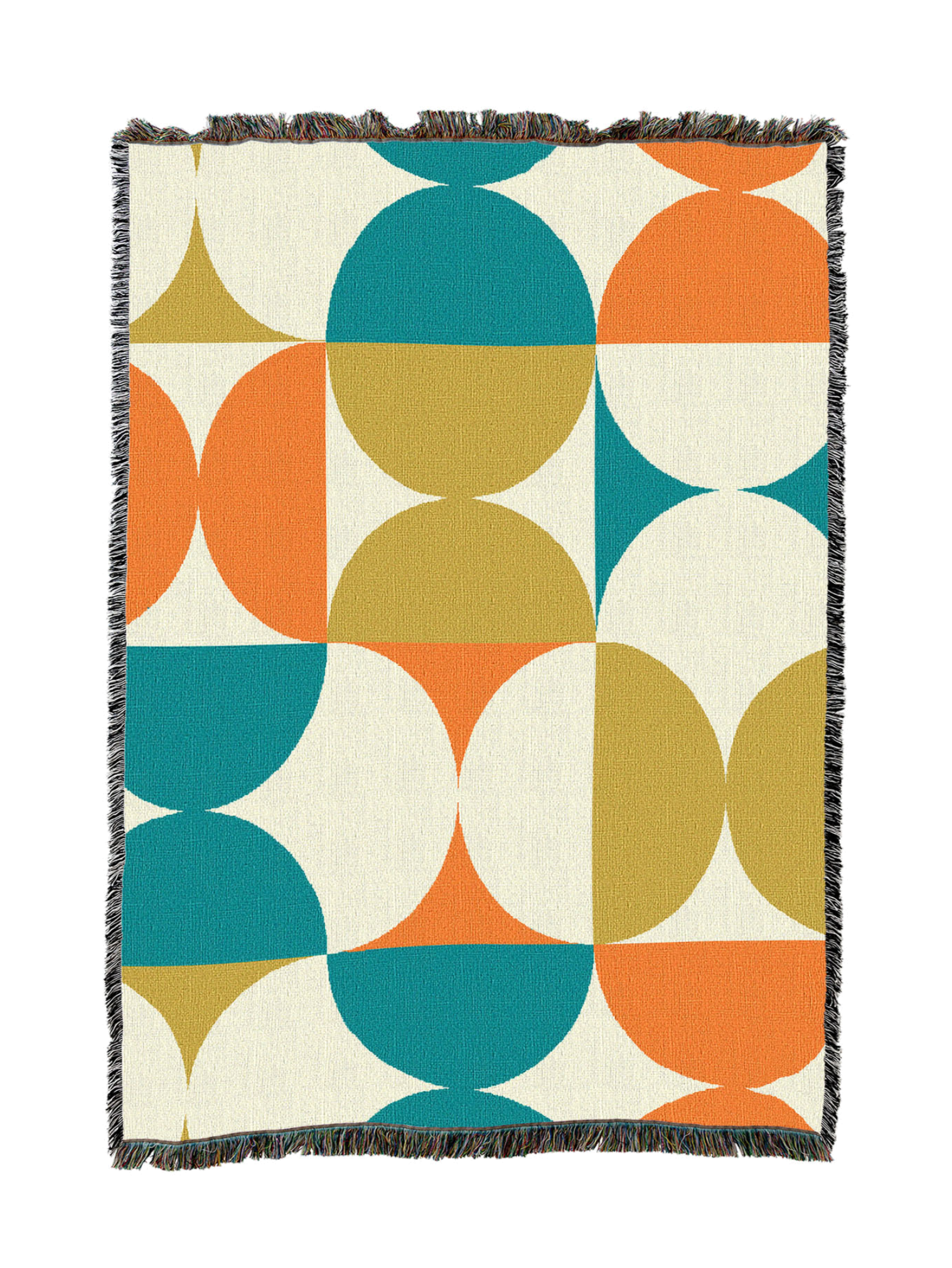 Bauhaus Shapes Blanket
