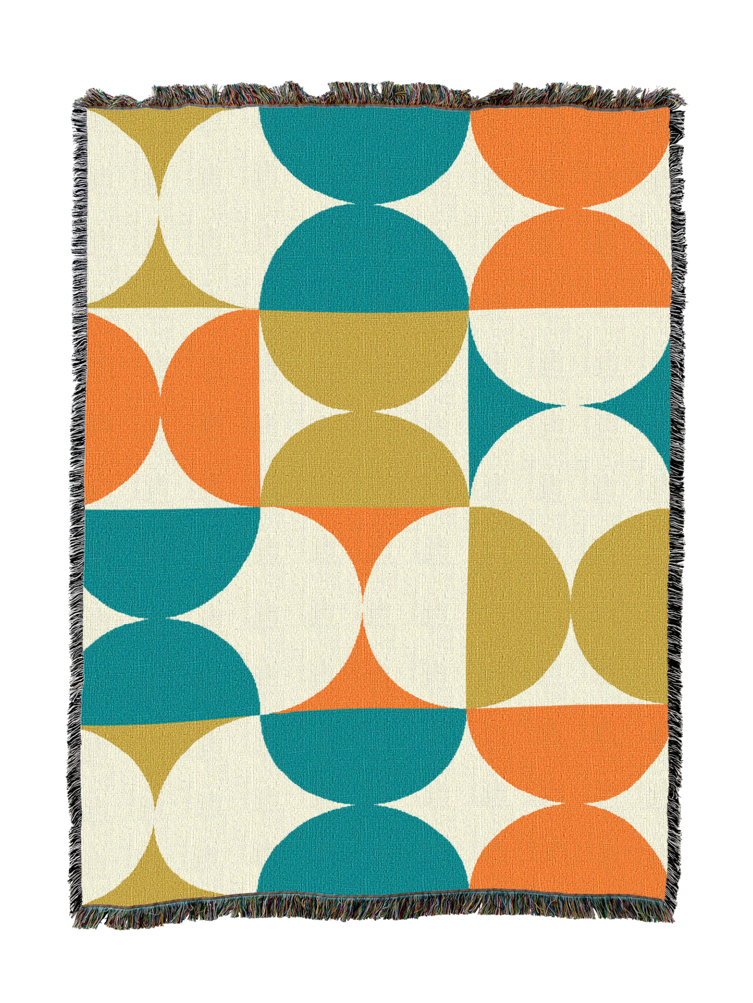Bauhaus Shapes Blanket