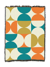 Bauhaus Shapes Blanket