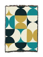 Bauhaus Shapes Blanket