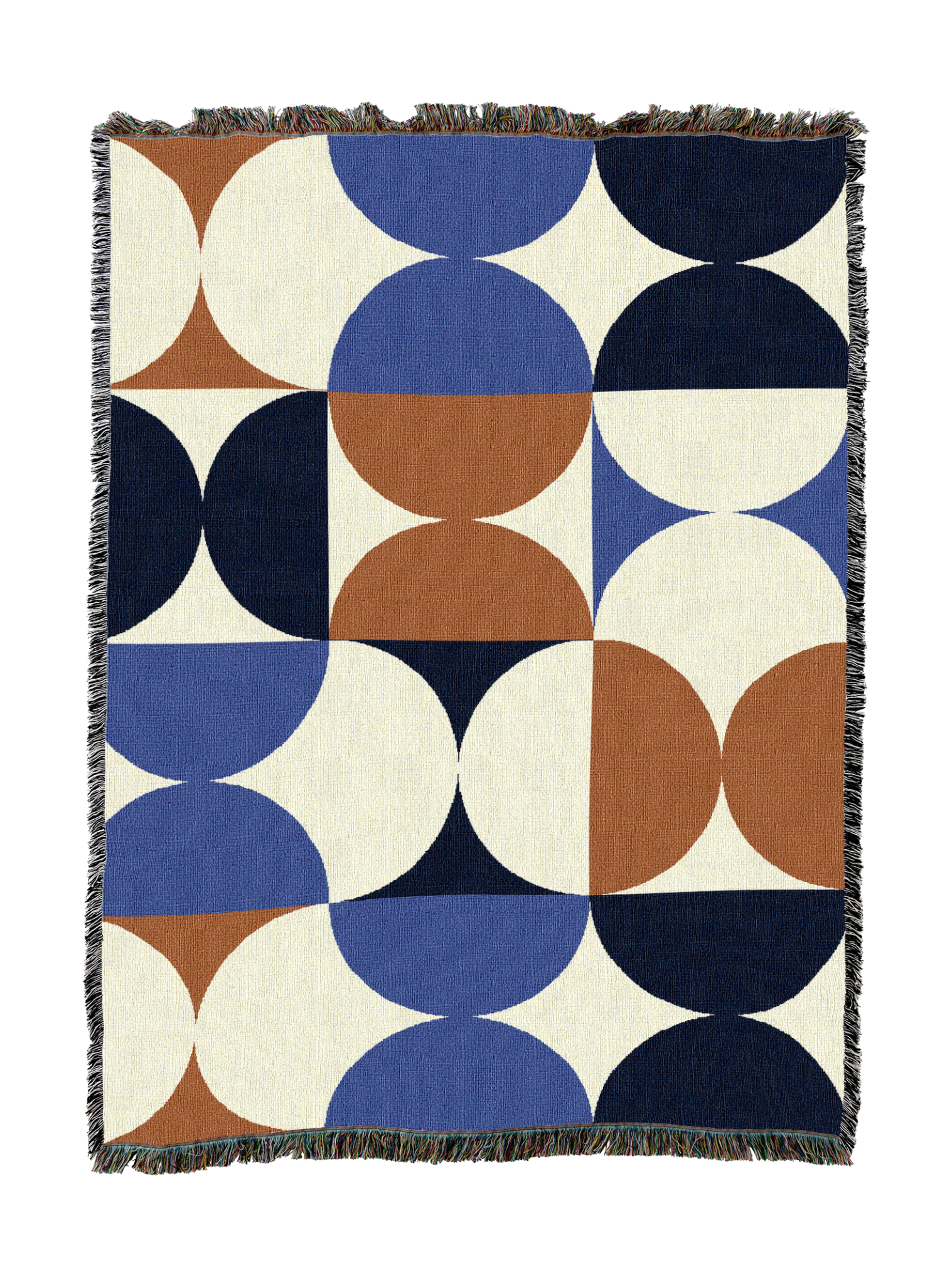 Bauhaus Shapes Blanket