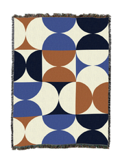 Bauhaus Shapes Blanket