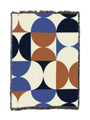 Bauhaus Shapes Blanket
