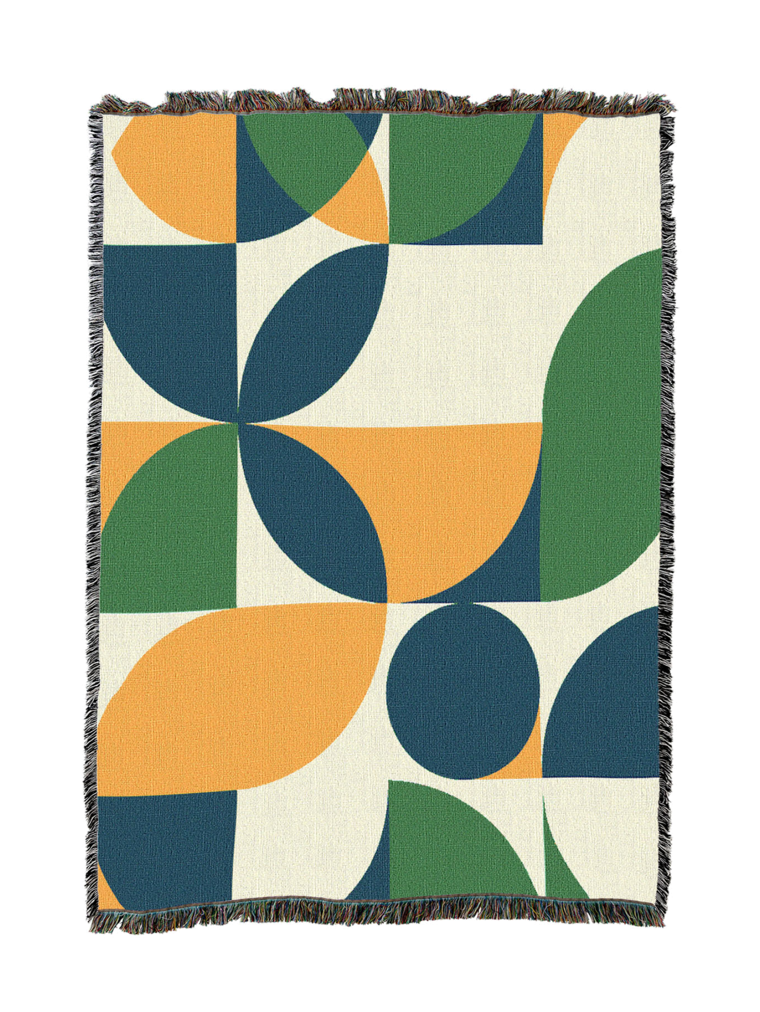 Bauhaus Plants In Green Blanket