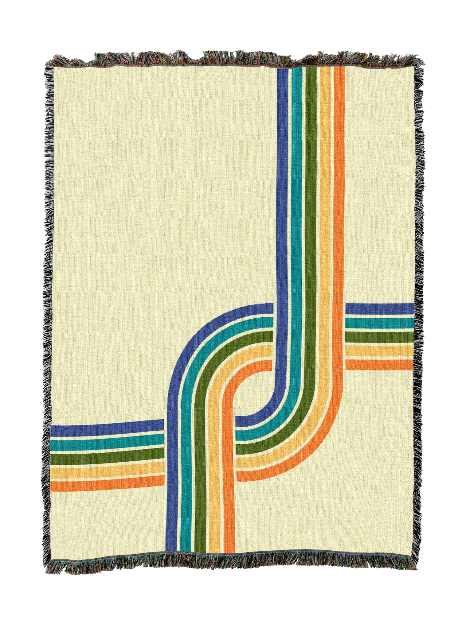 Twist Of Colors Blanket