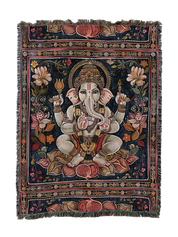 Floral Lotus Blanket