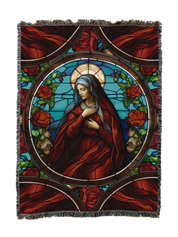 Mary Rose Stained Glass Blanket