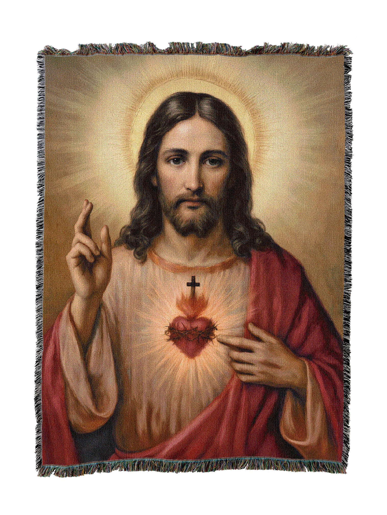 Jesus Sacred Heart Blanket