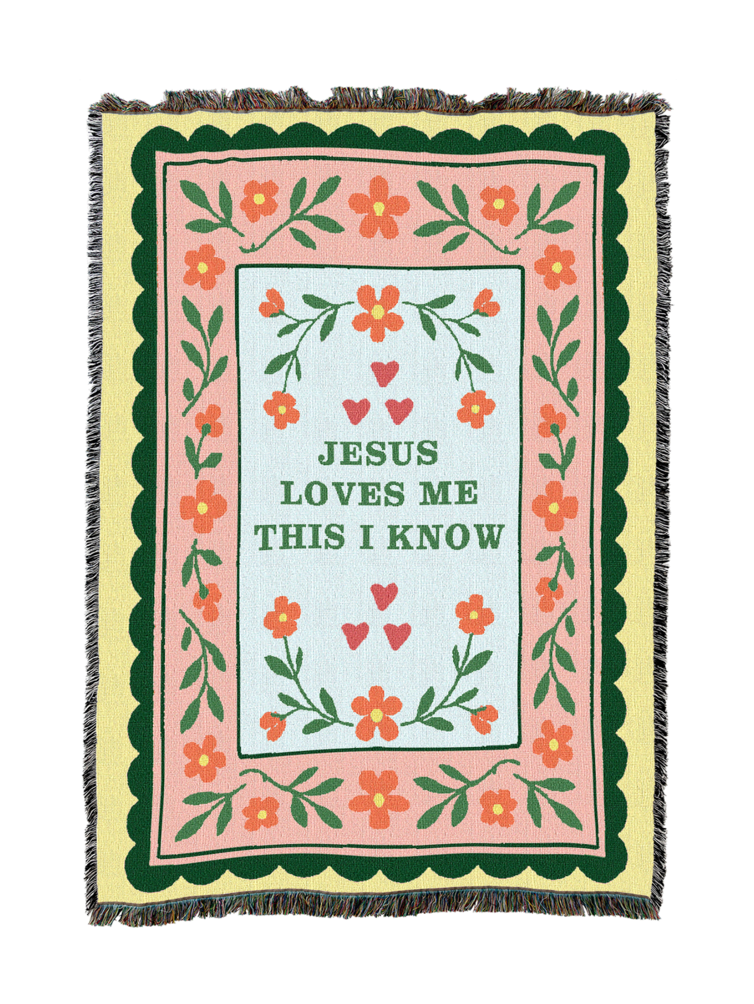 Jesus Loves Me Blanket