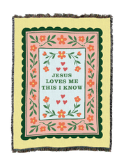 Jesus Loves Me Blanket