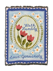Walk Humbly Blanket