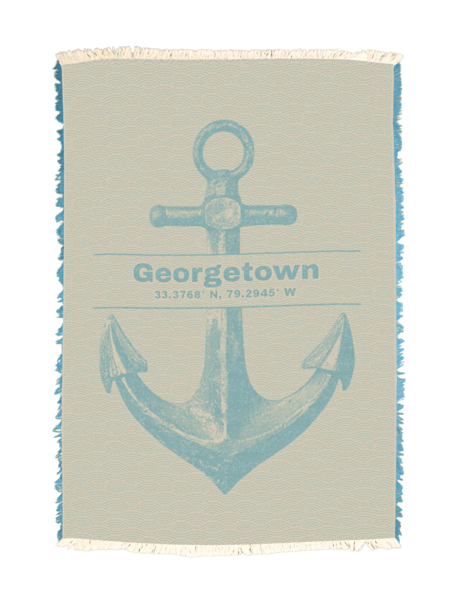 Georgetown Anchor Towel