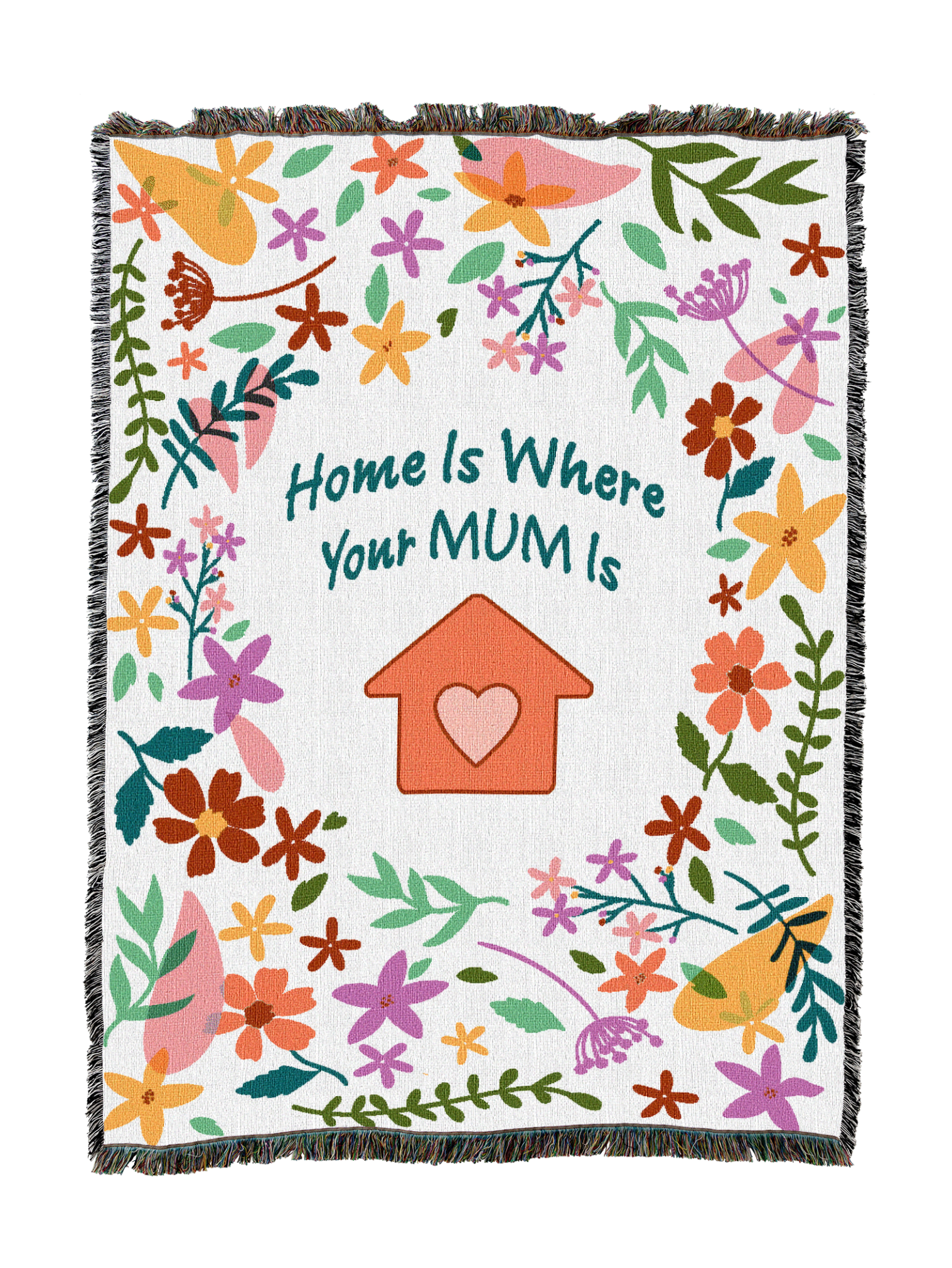 Home Is Where Your Mum Is Blanket