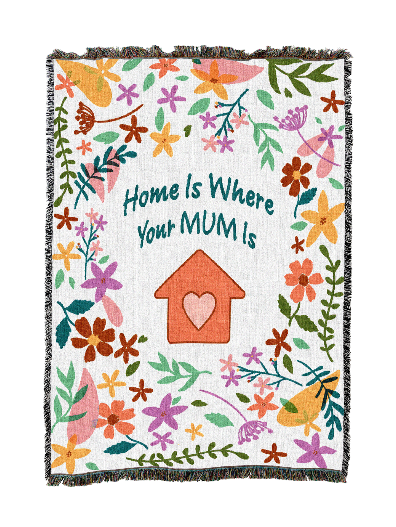 Home Is Where Your Mum Is Blanket