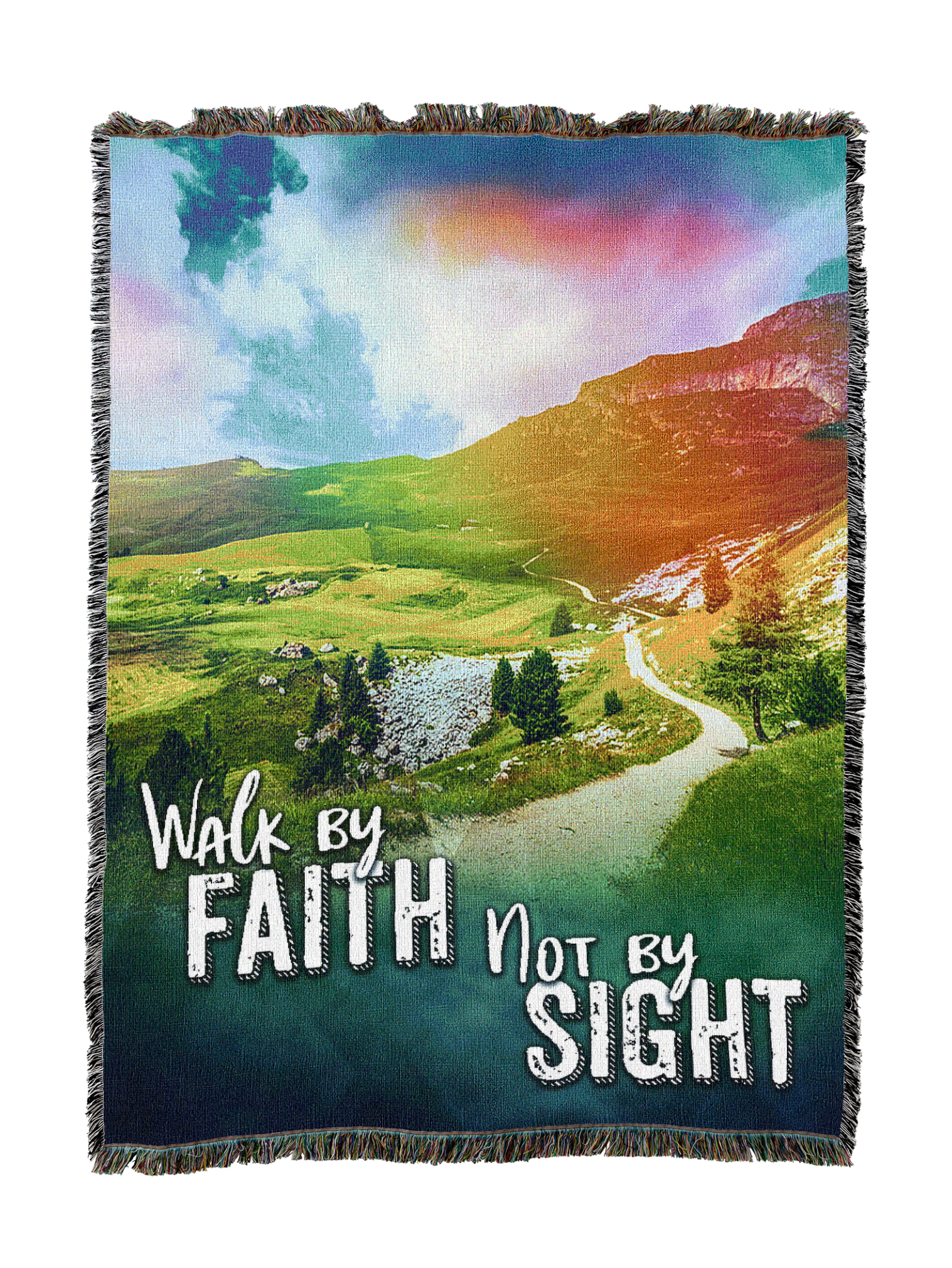 Walk By Faith Blanket