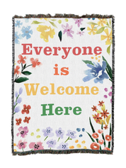 Floral Welcome Blanket