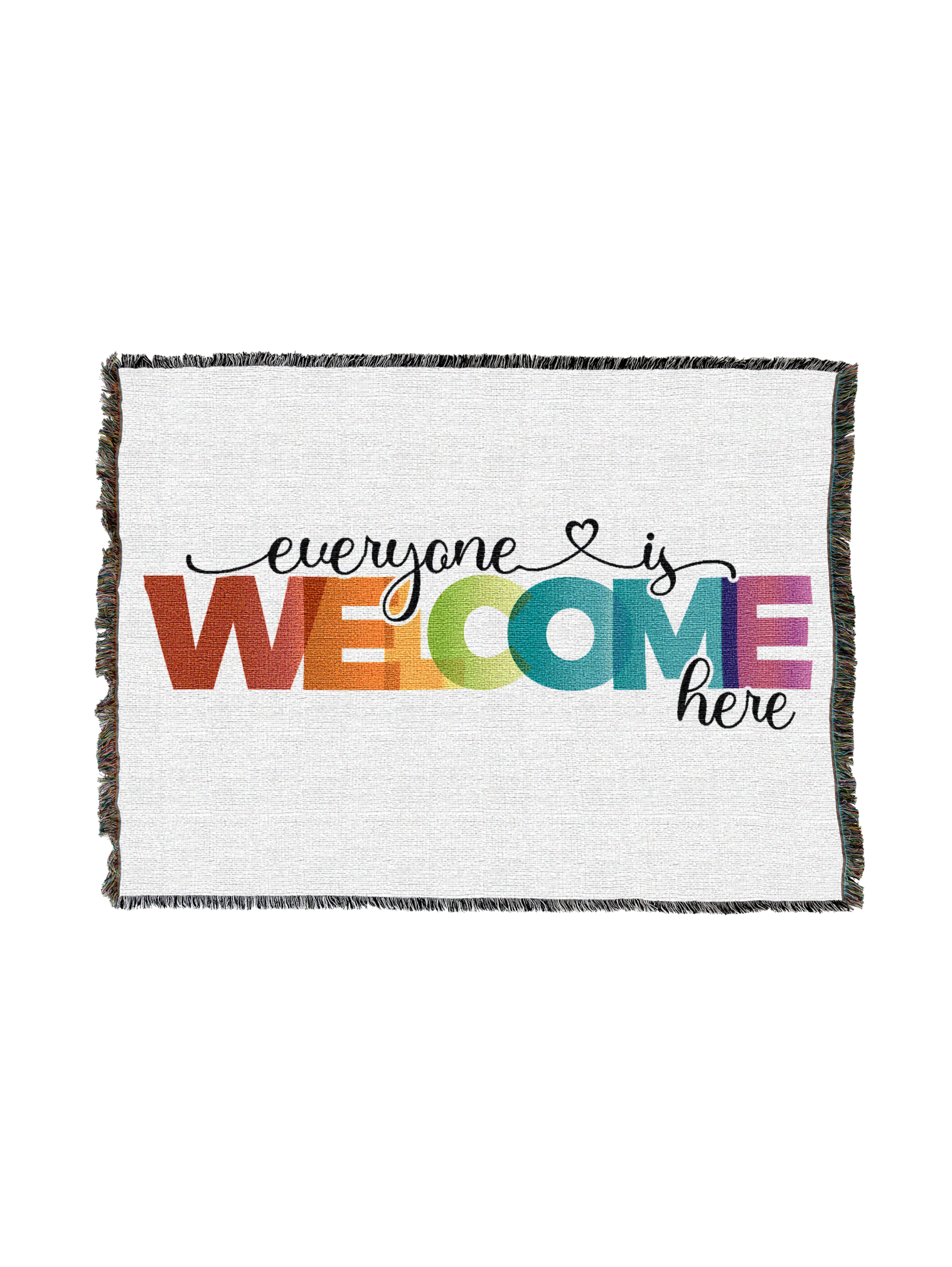 Welcome Sign Blanket