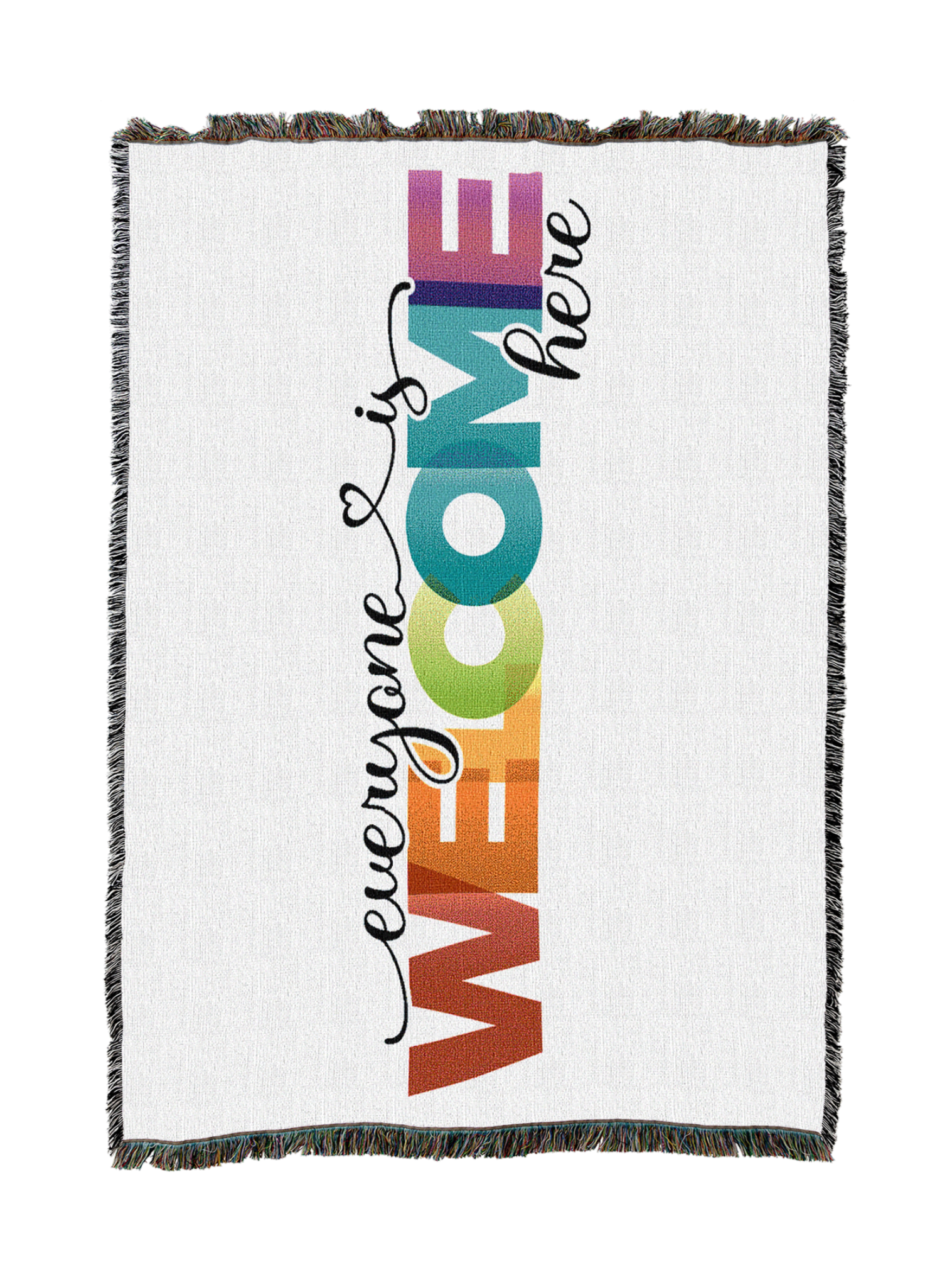 Welcome Sign Blanket