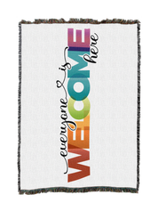 Welcome Sign Blanket