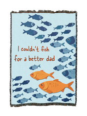 Fish For Dad Blanket