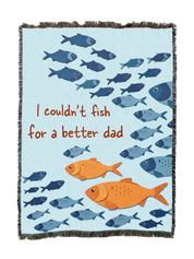 Fish For Dad Blanket