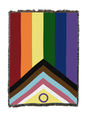 Intersex Progress Pride Flag Blanket