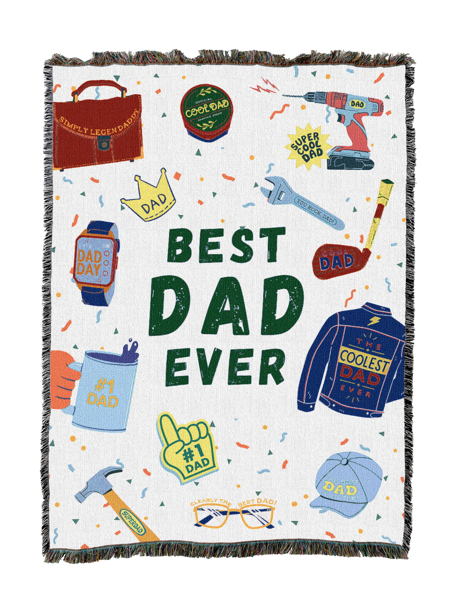 Best Dad Ever Blanket