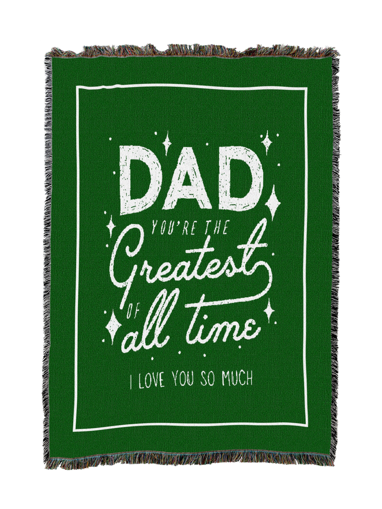 Greatest Dad Of All Time Blanket