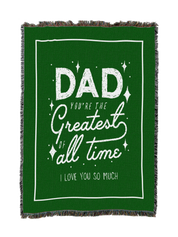 Greatest Dad Of All Time Blanket