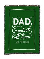 Greatest Dad Of All Time Blanket
