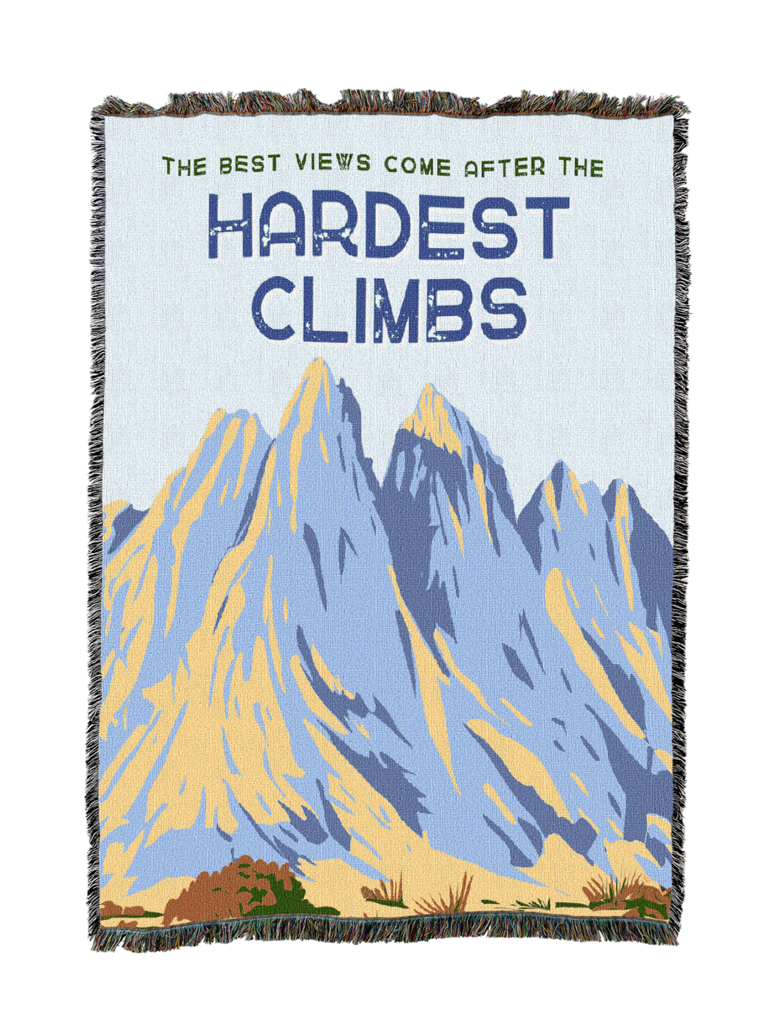 Hardest Climbs Blanket