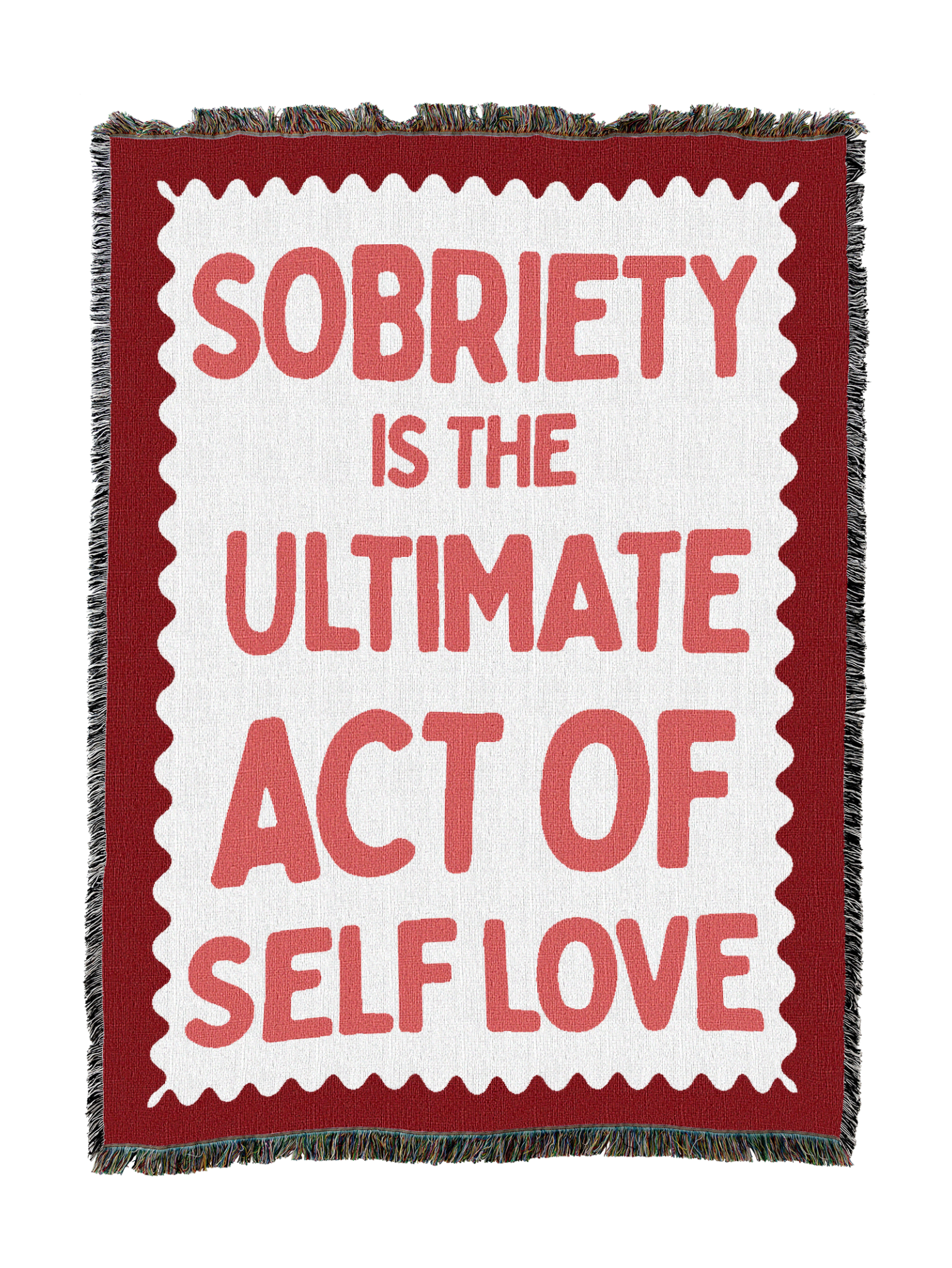 Sobriety Self Love Blanket