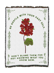 Be Gentle With Yourself Blanket