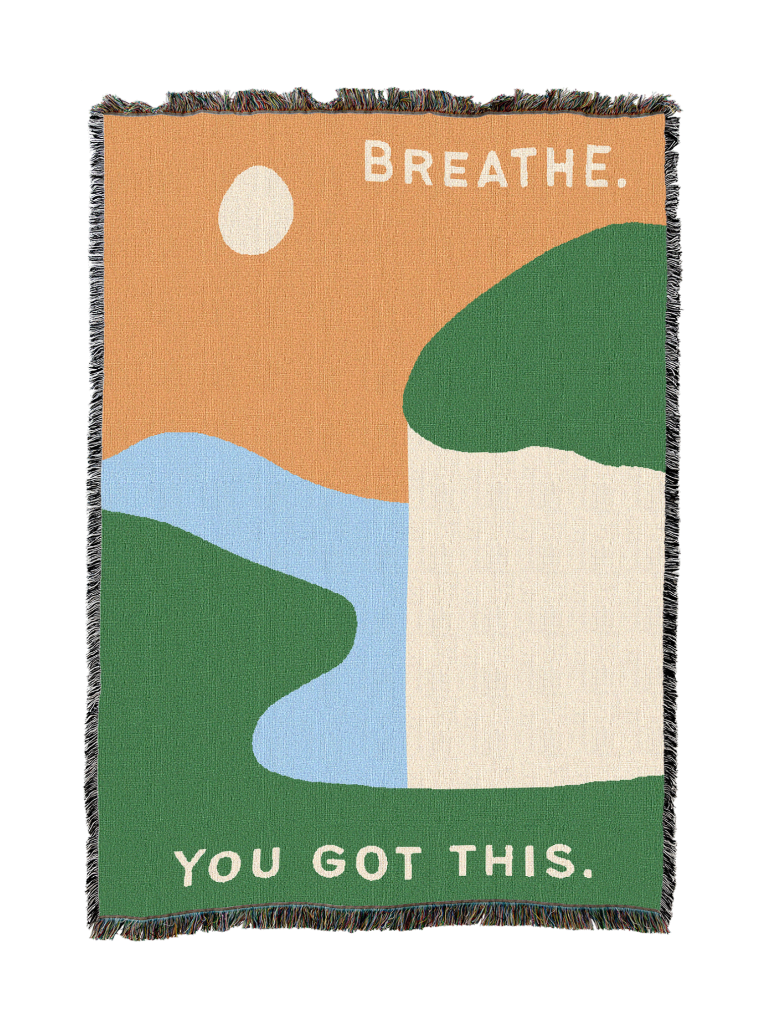 Breathe You Got This Blanket